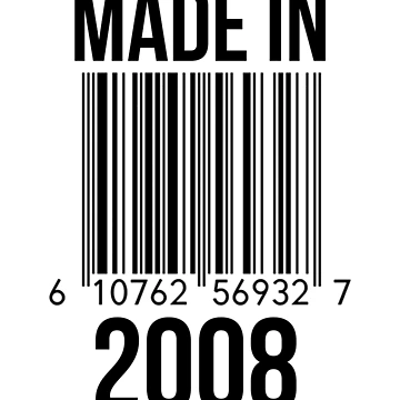 Artwork thumbnail, Made In 2008 by RandomStuffShop
