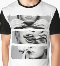 Mädchen lieben Blunts Grafik T-Shirt