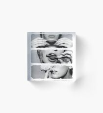 Girls love blunts Acrylic Block