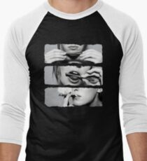 Girls love blunts Men's Baseball ¾ T-Shirt