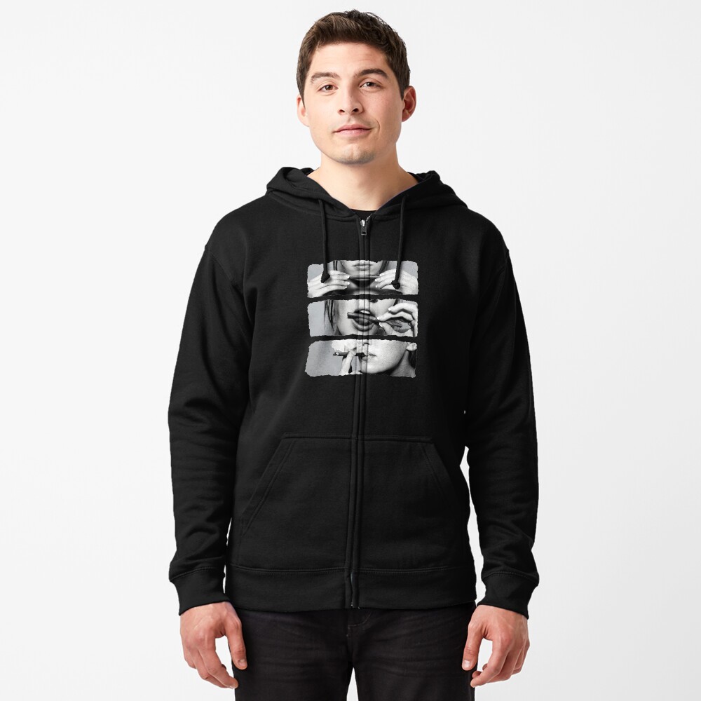 Girls love blunts Zipped Hoodie