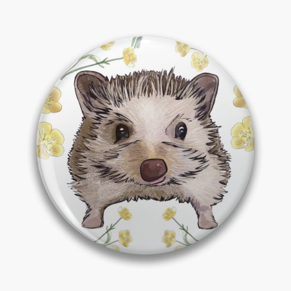 Item preview, Buttercup the Hedgehog designed and sold by RiverThistleArt.