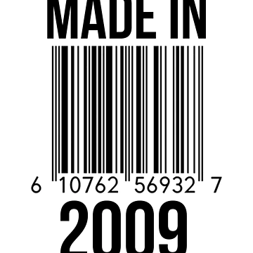 Artwork thumbnail, Made In 2009 by RandomStuffShop