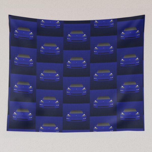 Item preview, Tesla Model 3 S3XY Blue designed and sold by SupreMemories.