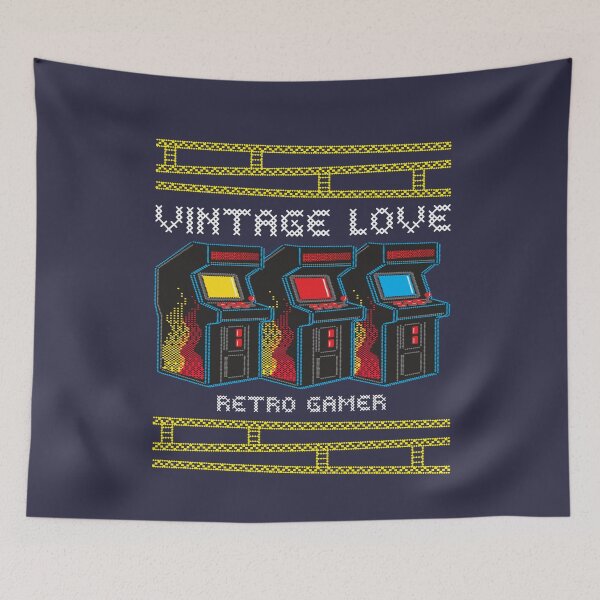 Item preview, Vintage Love / Retro Gamer / Retro games / Vintage Design designed and sold by RedBoyShop.