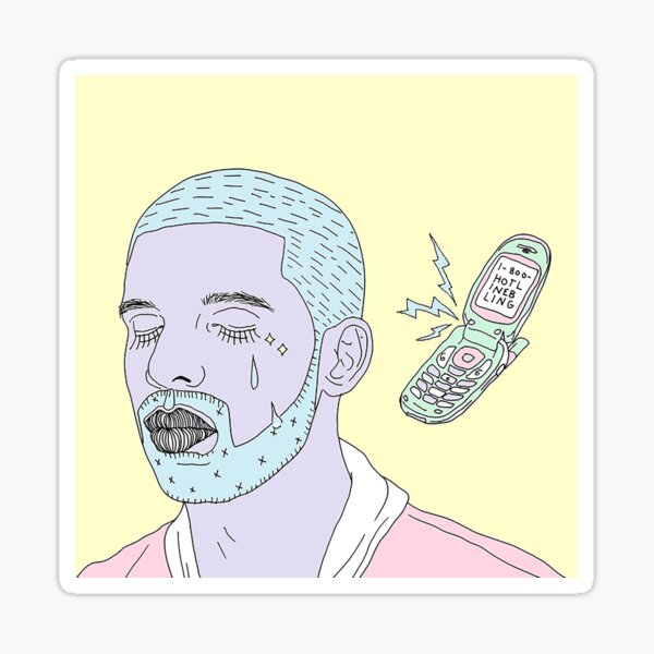 Hotline Blink Sticker