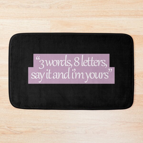 Item preview, 3 words, 8 letters... designed and sold by ThingsShop.