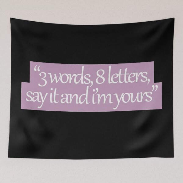 Item preview, 3 words, 8 letters... designed and sold by ThingsShop.