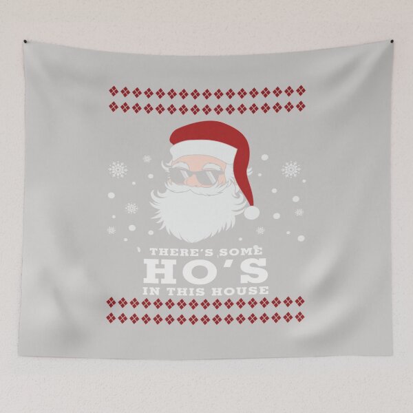 Item preview, There's Some Ho Ho Hos in This House Christmas Santa Claus (3) designed and sold by GINIART.