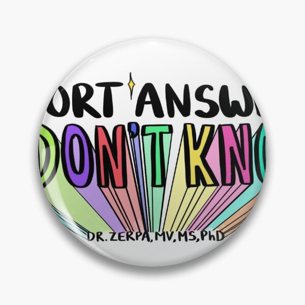 Item preview, Short Answer? I Don't Know designed and sold by dogtors-to-be.
