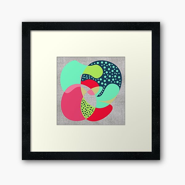 NaiveIII Framed Art Print