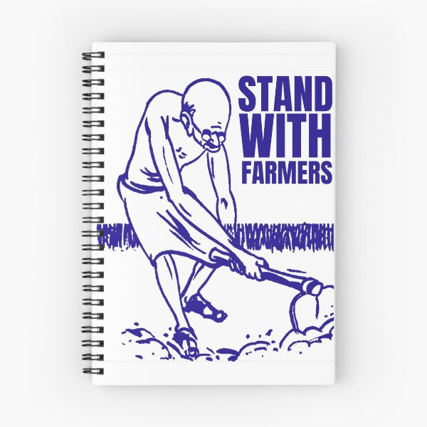 Item preview, KISAN - STAND WITH FARMERS- kisaan - No farmer No food designed and sold by ThemeBros.