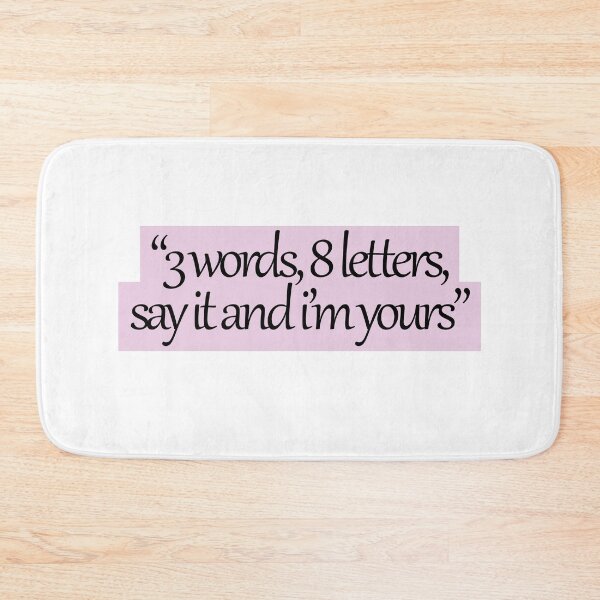 Item preview, 3 words, 8 letters... designed and sold by ThingsShop.