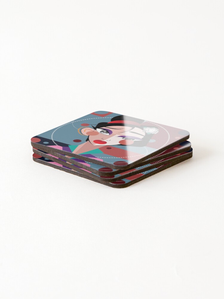 Thumbnail 4 of 5, Coasters (Set of 4), Deep in Reflection... designed and sold by Raul-Raziel.
