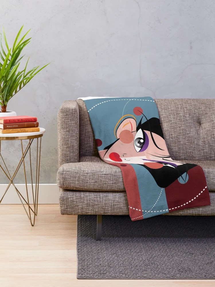 Thumbnail 2 of 6, Throw Blanket, Deep in Reflection... designed and sold by Raul-Raziel.