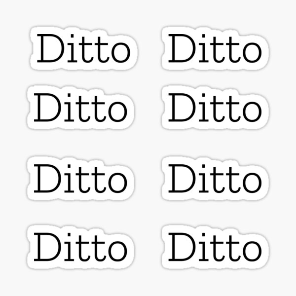 ditto - same here by