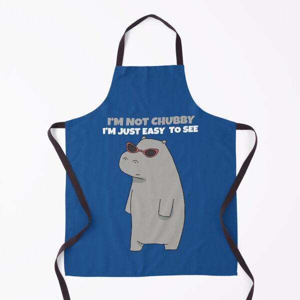 Item preview, I'm Not Chubby I'm Just Easy To See designed and sold by KewaleeTee.