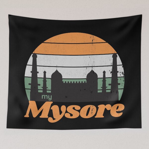 Item preview, Mysore Karnataka India Flag Design designed and sold by Nostalgic-India.