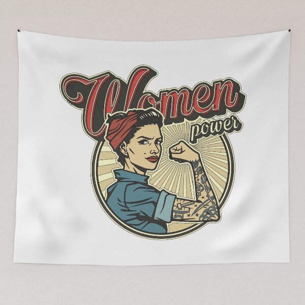 Item preview, Women power designed and sold by Curlyhaire.