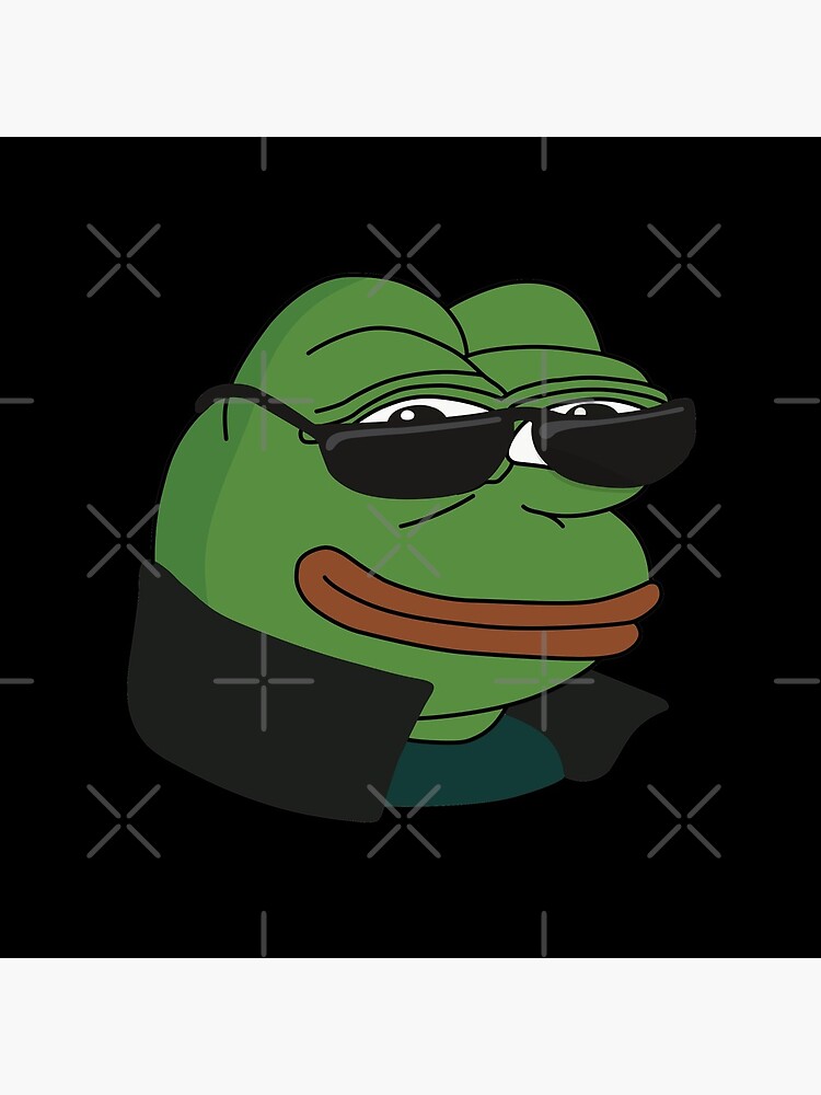 Pepega High Quality Emote Clock for Sale by OldDannyBrown