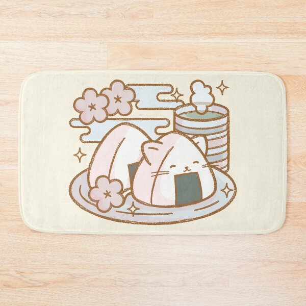 Item preview, Kawaii Onigiri Neko designed and sold by LuYukari.