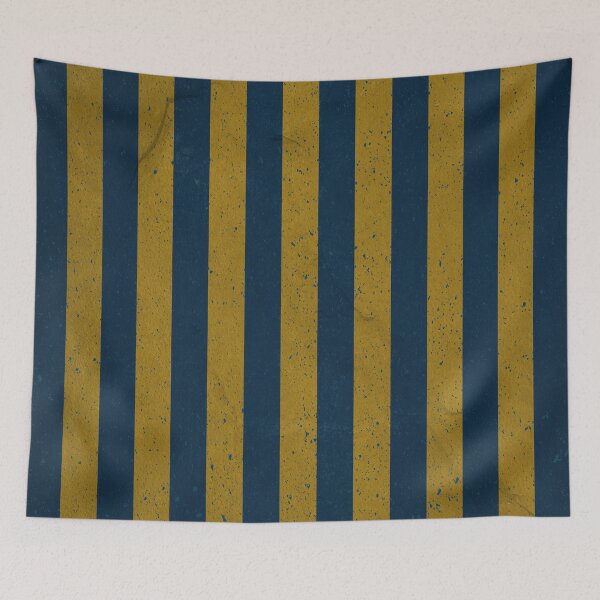 Item preview, Vintage Yellow Blue Stripe Pattern - Grunge Texture designed and sold by norandesign.