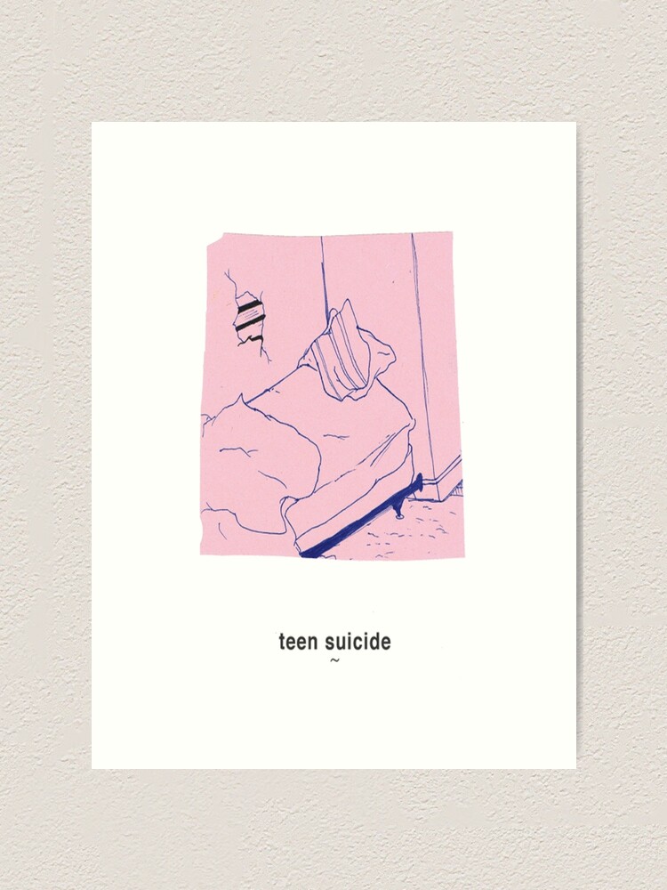teen suicide band poster