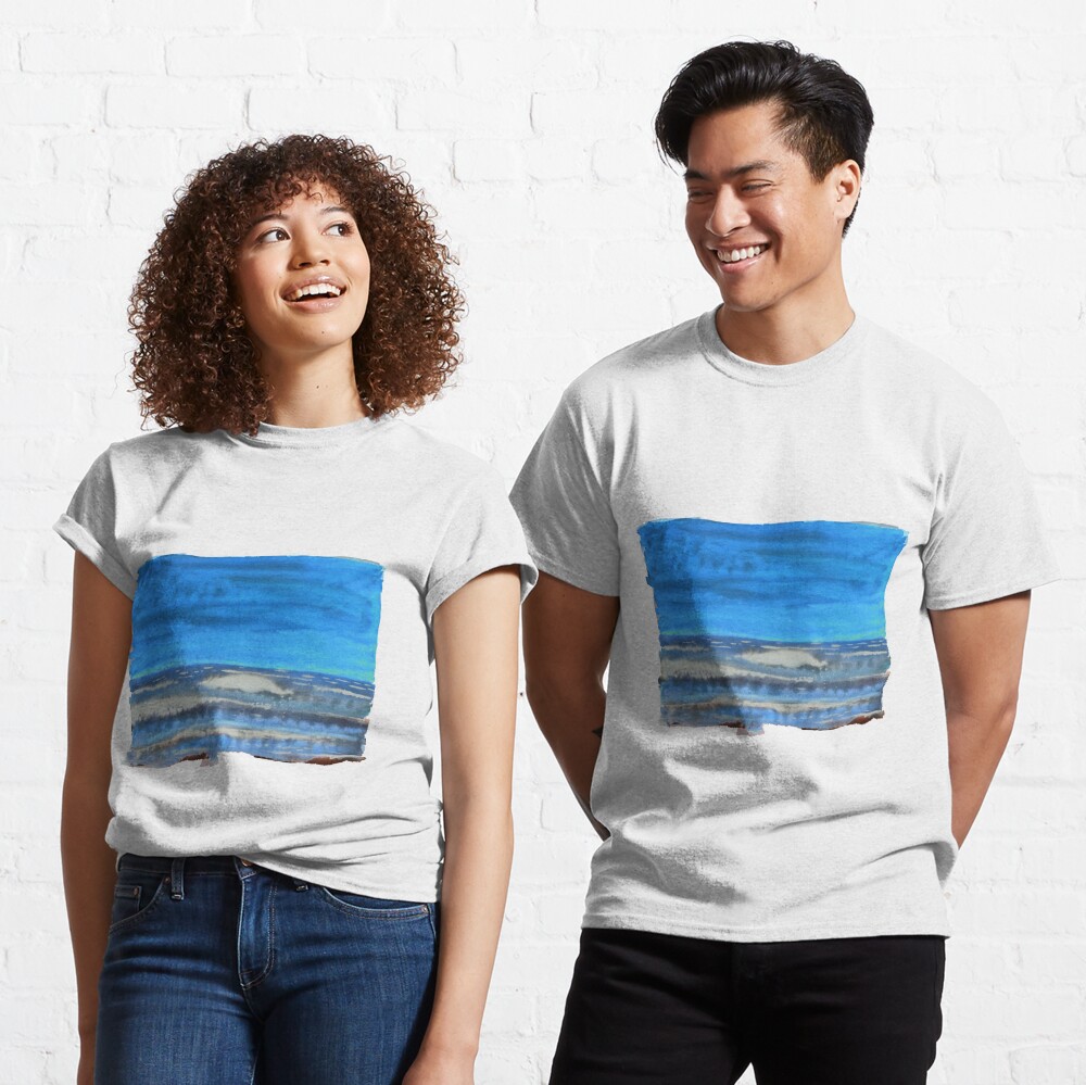 Peau de Mer • Sea's Skin • Piel de Mar Classic T-Shirt