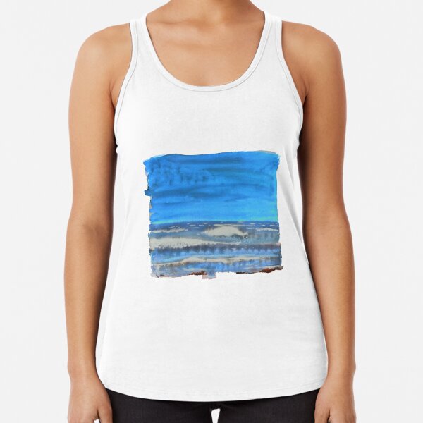 Peau de Mer • Sea's Skin • Piel de Mar Racerback Tank Top