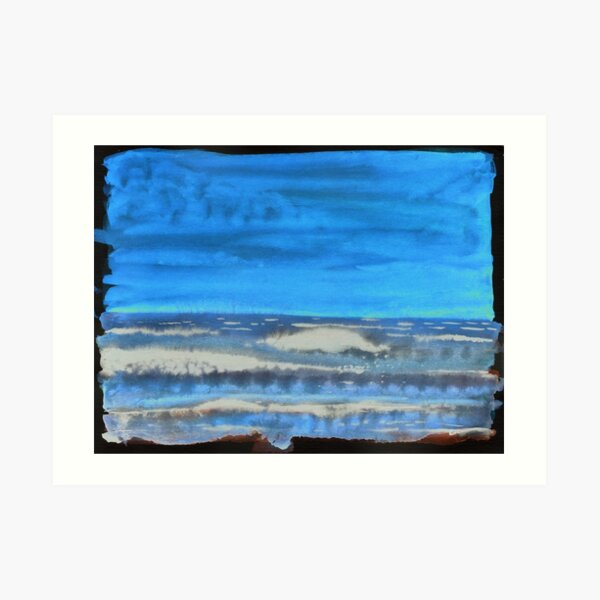 Peau de Mer • Sea's Skin • Piel de Mar Art Print