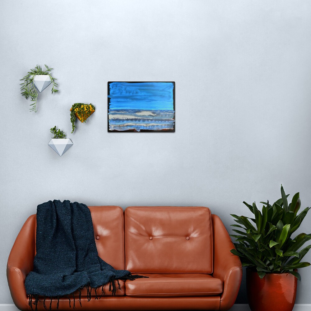 Peau de Mer • Sea's Skin • Piel de Mar Metal Print