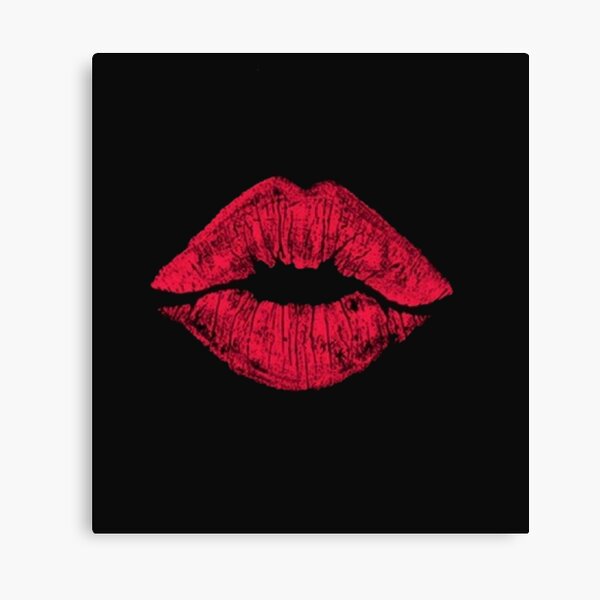 Red LV Kisses – Canvas Cultures