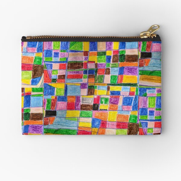 STLArtistsFirst Don't Compare Squares Zipper Pouch