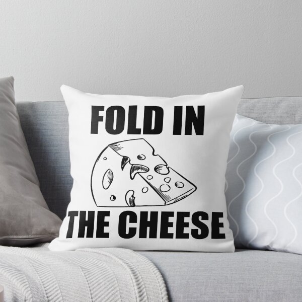 Item preview, Fold in the Cheese! Lovers Cheese Yammi Black and Yellow designed and sold by AchrafOc.