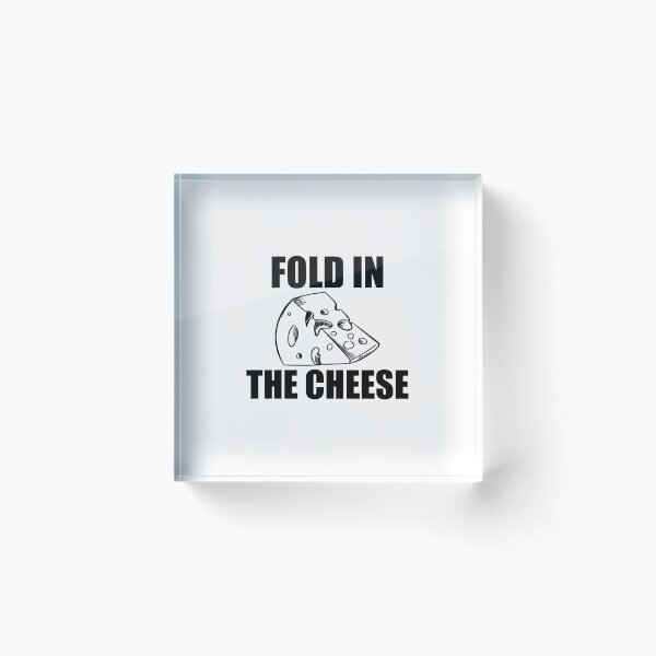 Item preview, Fold in the Cheese! Lovers Cheese Yammi Black and Yellow designed and sold by AchrafOc.