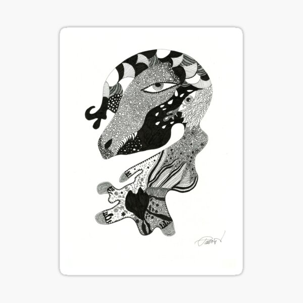 crocodile tears Sticker