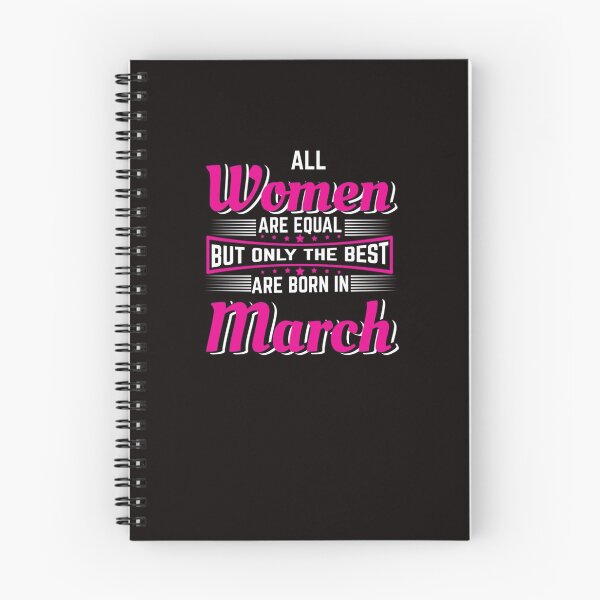 Item preview, All women are equal but only the best were born in march designed and sold by CR-SHOP.