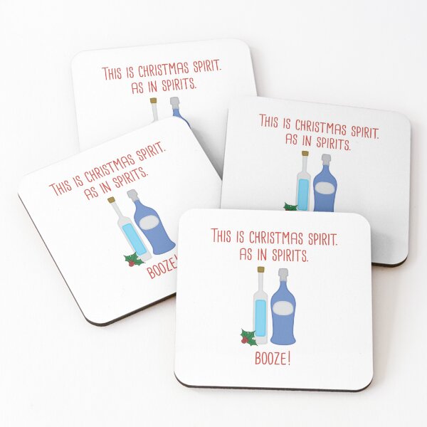Item preview, Christmas Spirits...Booze! designed and sold by Paddock9Designs.