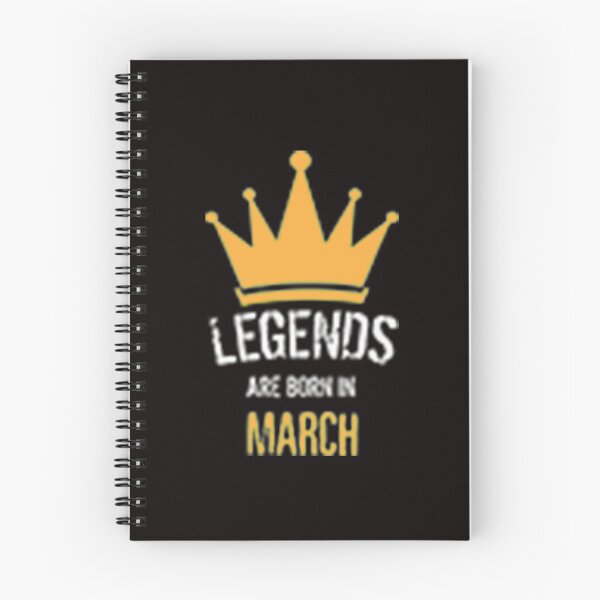 Item preview, Legends are born in march designed and sold by CR-SHOP.