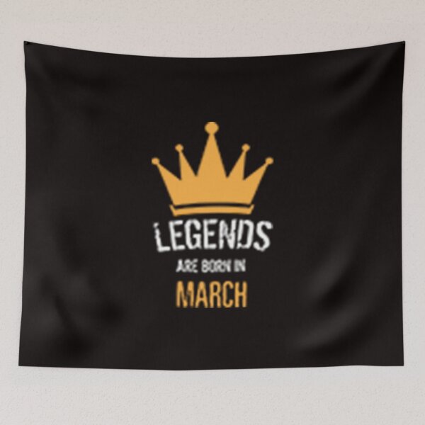 Item preview, Legends are born in march designed and sold by CR-SHOP.
