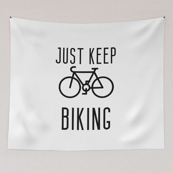 Item preview, Just Keep Biking designed and sold by AutumnVibeShop.