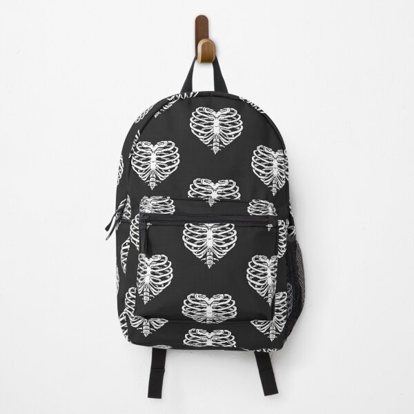 Item preview, heart skeleton goth valentines designed and sold by Gossip Rag.