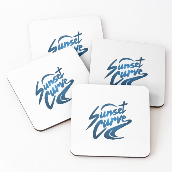 Item preview, Sunset Curve - Blue designed and sold by carelouart.