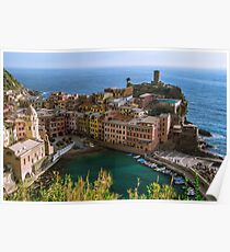 Beautiful Vernazza, Italy Poster