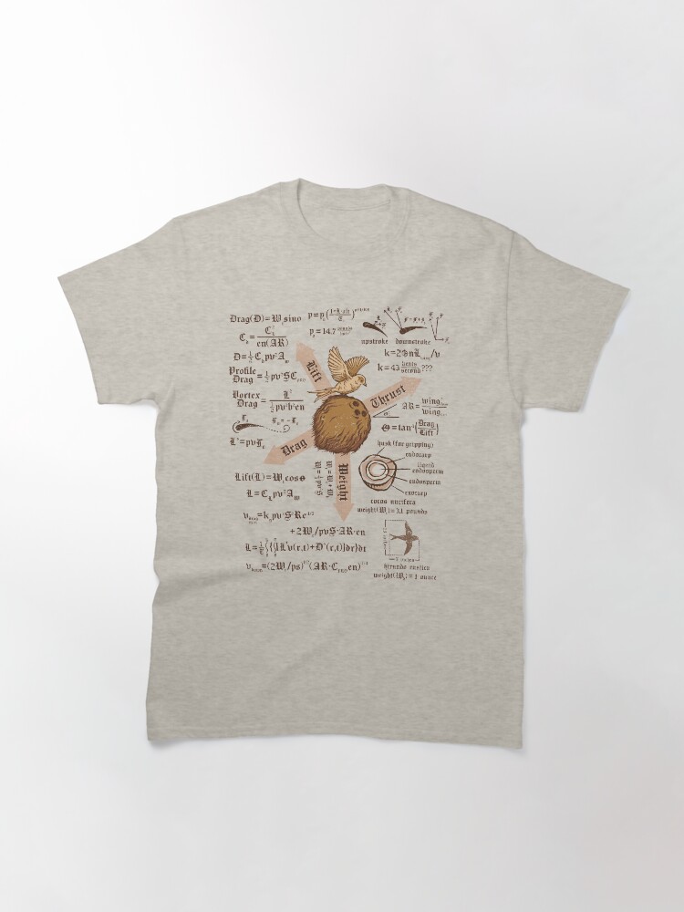 Thumbnail 3 of 7, Classic T-Shirt, A Simple Question of Weight Ratios designed and sold by kg07.