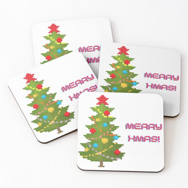 Item preview, Merry Xmas 8bit designed and sold by FedoraDesign.