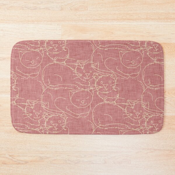 Item preview, Line Contour Cat Rose designed and sold by susycosta.