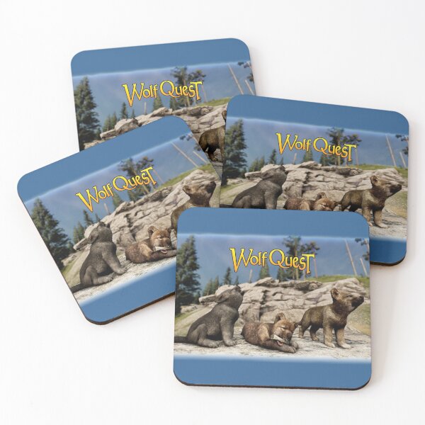 Item preview, Pup Trio at Den designed and sold by WolfQuest.