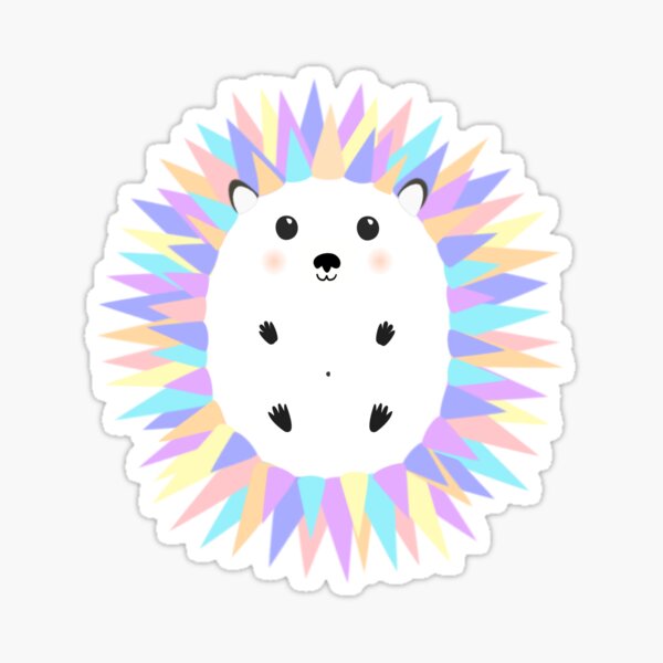 Cute Hedgehog Sticker