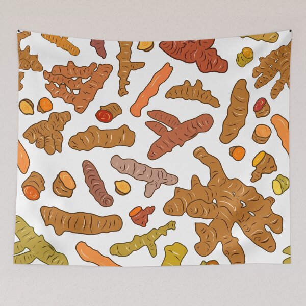 Item preview, Turmeric Curcuma Ginger designed and sold by NOTSNIW ART.